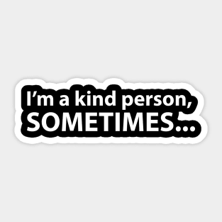 Treezz - Kind person Sticker